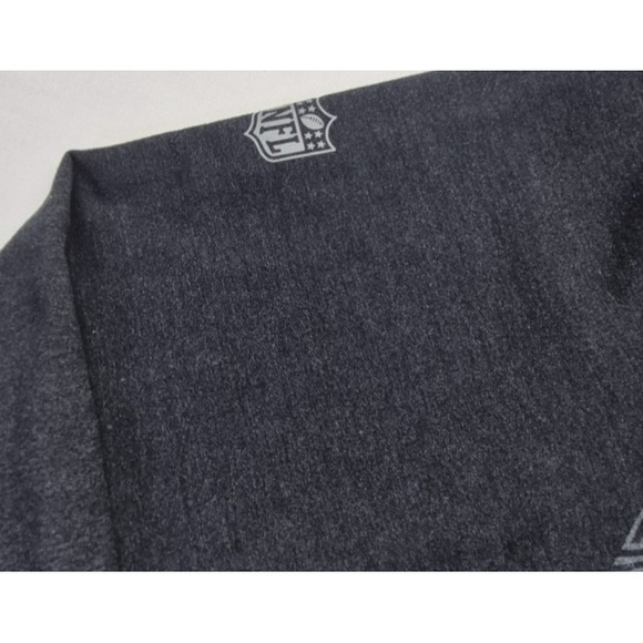 NFL Super Bowl Vlll‎ two toned gray full zip hoodie jacket geometric design  XS - Picture 6 of 13